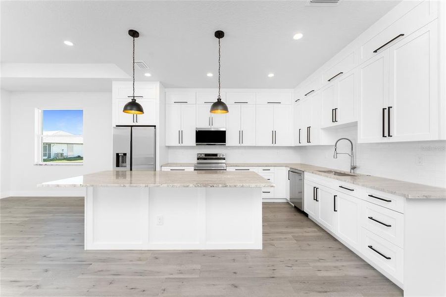 Furnished interior view inside a new home in , Rotonda West (Image 7).
