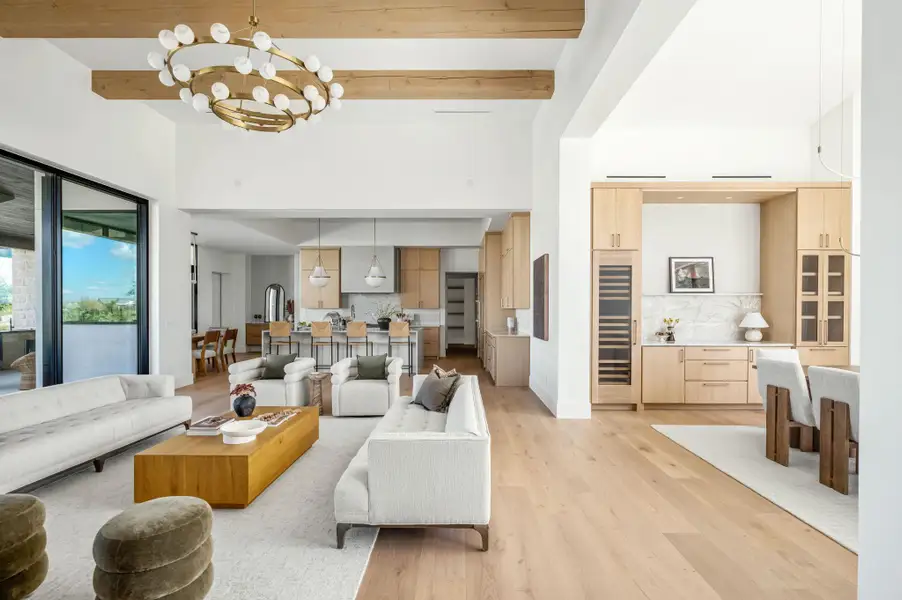 Furnished interior view inside a new home in , Austin (Image 6). Furnished interior view inside a new home in , Austin (Image 6).