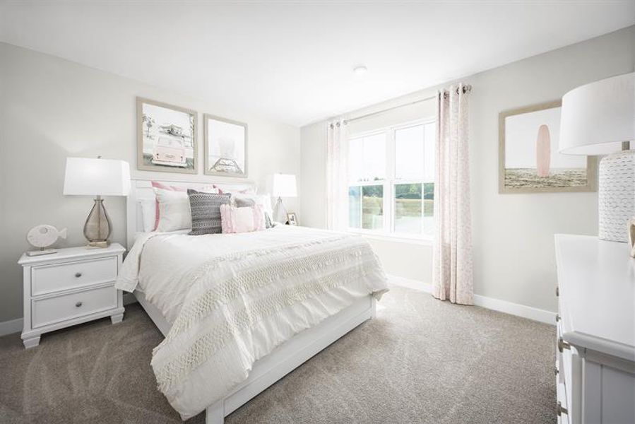 Representative furnished interior of a home built from the Hudson by Ryan Homes in Stillwood Farms, Easley (Image 41).