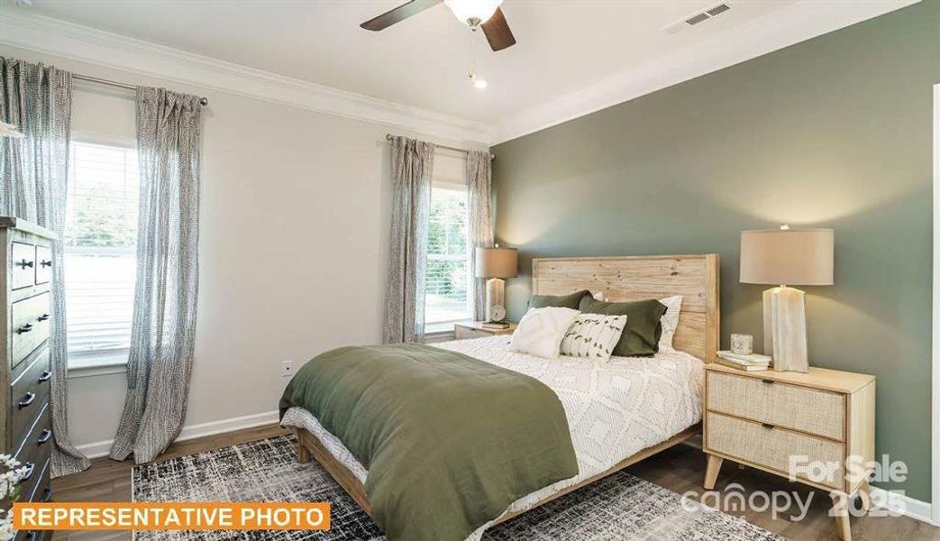 Furnished interior view inside a new home in Pine Bluff, Midland (Image 8).