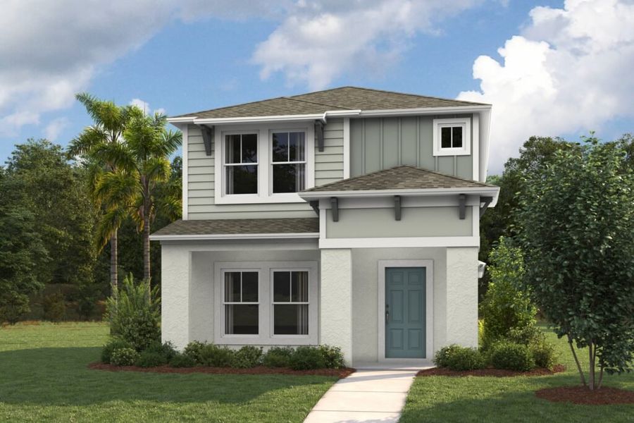 Representative exterior photo of a completed home built from the Bellini by Casa Fresca Homes in Pasadena Ridge, Dade City, FL (Image 33). Representative exterior photo of a completed home built from the Bellini by Casa Fresca Homes in Pasadena Ridge, Dade City, FL (Image 33).