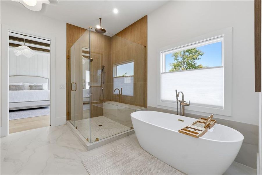 Furnished interior view inside a new home in Echo at Crabapple, Milton (Image 49).
