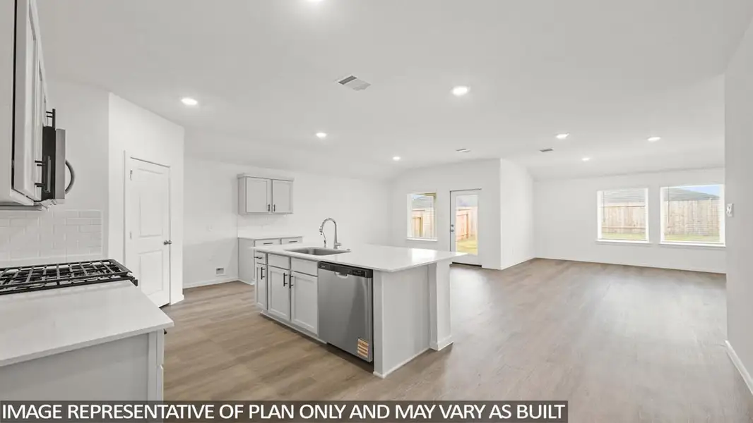 Furnished interior view inside a new home in Grand Pines, Magnolia (Image 3).