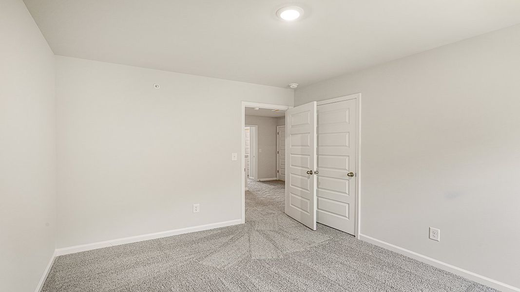 Spacious, unfurnished interior of a new home in Echo Glen, Stockbridge (Image 25). Spacious, unfurnished interior of a new home in Echo Glen, Stockbridge (Image 25).