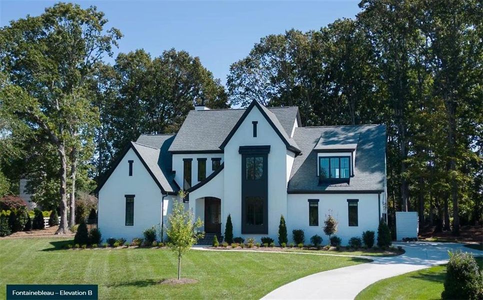 Front exterior of a new home in , Gainesville, GA, highlighting curb appeal (Image 21). Front exterior of a new home in , Gainesville, GA, highlighting curb appeal (Image 21).