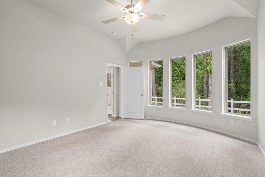 Spacious, unfurnished interior of a new home in Two Step Farm, Montgomery (Image 26). Spacious, unfurnished interior of a new home in Two Step Farm, Montgomery (Image 26).