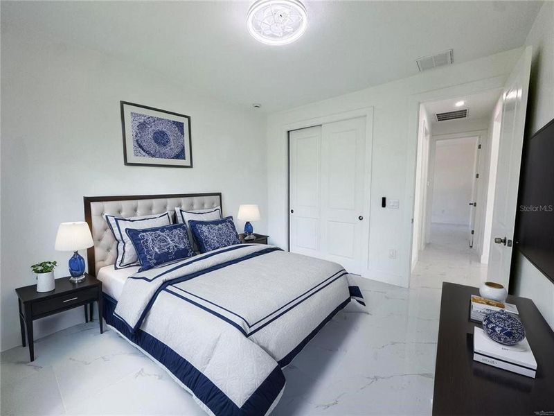 Furnished interior view inside a new home in , Lehigh Acres (Image 6).