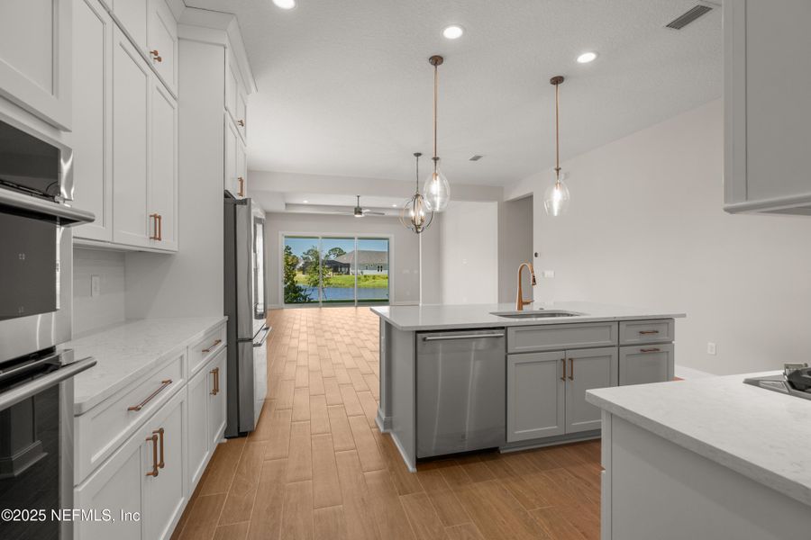 Furnished interior view inside a new home in Madeira, St. Augustine (Image 10). Furnished interior view inside a new home in Madeira, St. Augustine (Image 10).