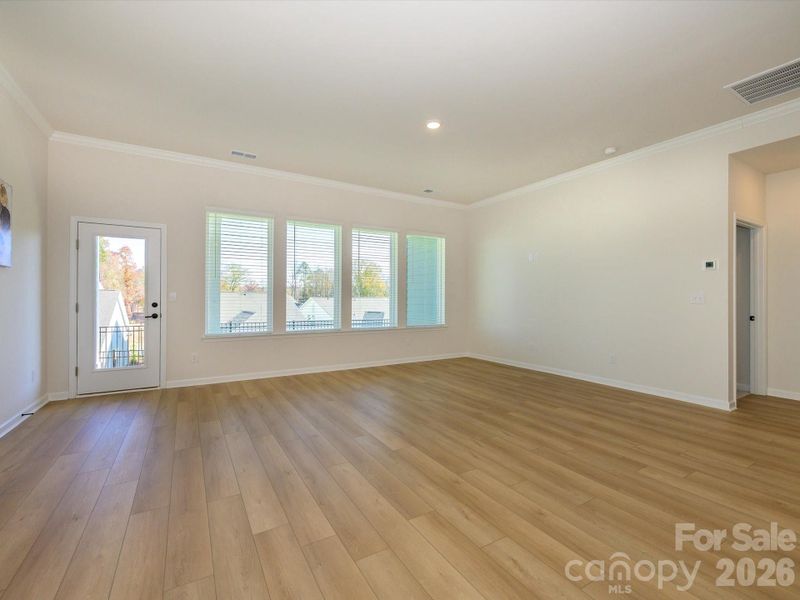 Spacious, unfurnished interior of a new home in Encore at Streamside - Classic Series, Waxhaw (Image 27).