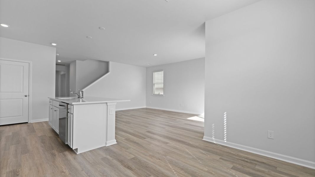 Representative unfurnished interior of a home built from the SALEM by D.R. Horton in Carolina Groves, Moncks Corner (Image 14).