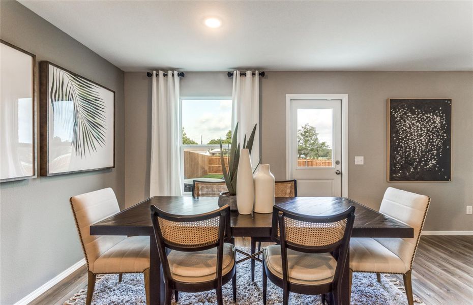 MODEL HOME images may NOT be consistent with the finished product.