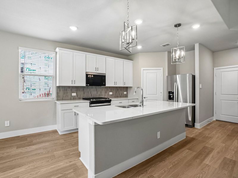 Furnished interior view inside a new home in Eastridge - Premier Series, McKinney (Image 7).