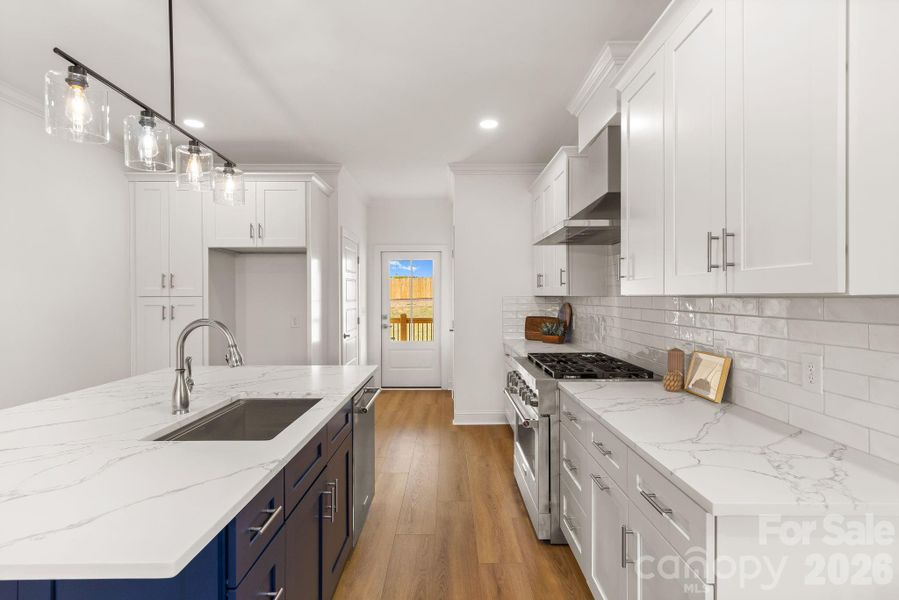Furnished interior view inside a new home in , Denver (Image 12).