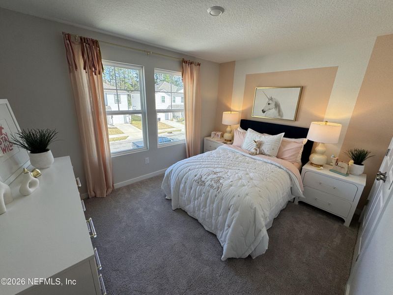 Furnished interior view inside a new home in , Jacksonville (Image 6). Furnished interior view inside a new home in , Jacksonville (Image 6).