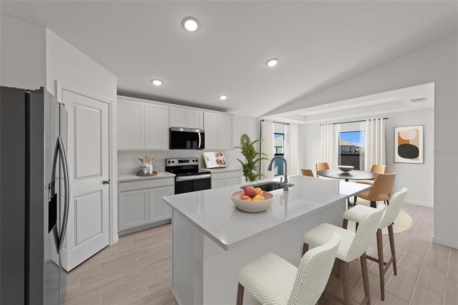 Furnished interior view inside a new home in , Port Charlotte (Image 6).