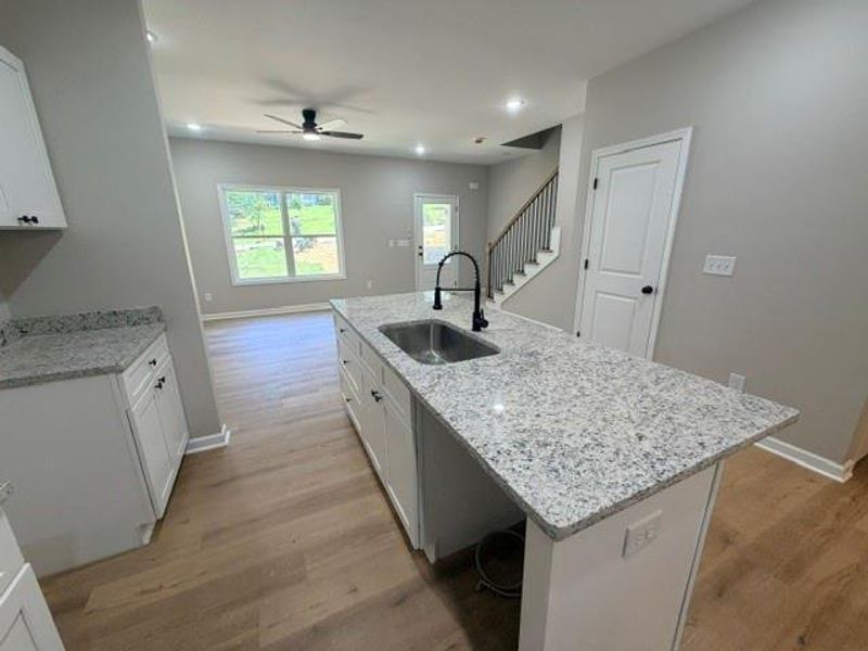 Furnished interior view inside a new home in , Dallas (Image 3).