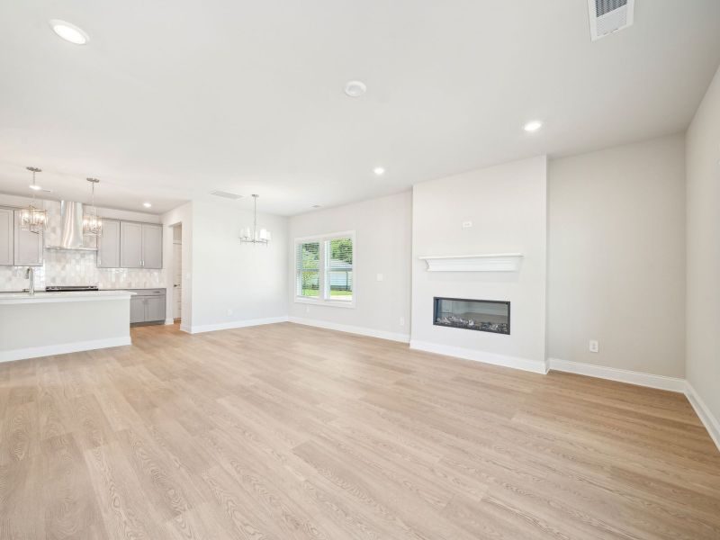 Great Room in the Oleander floorplan at a Meritage Homes community in Atlanta, GA.