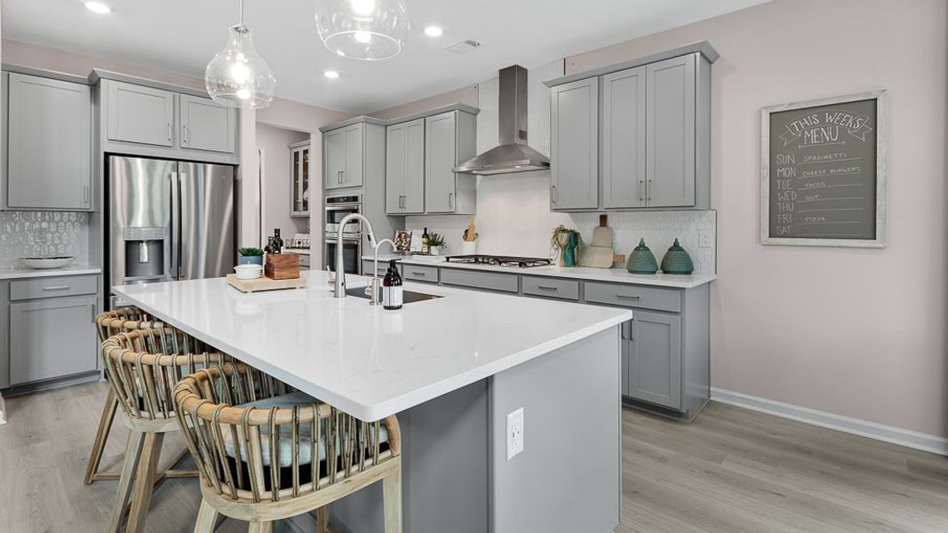 Furnished interior view inside a new home in Stratford Hills, Ball Ground (Image 3). Furnished interior view inside a new home in Stratford Hills, Ball Ground (Image 3).