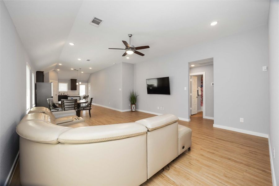 Furnished interior view inside a new home in Marvida, Cypress (Image 11). Furnished interior view inside a new home in Marvida, Cypress (Image 11).