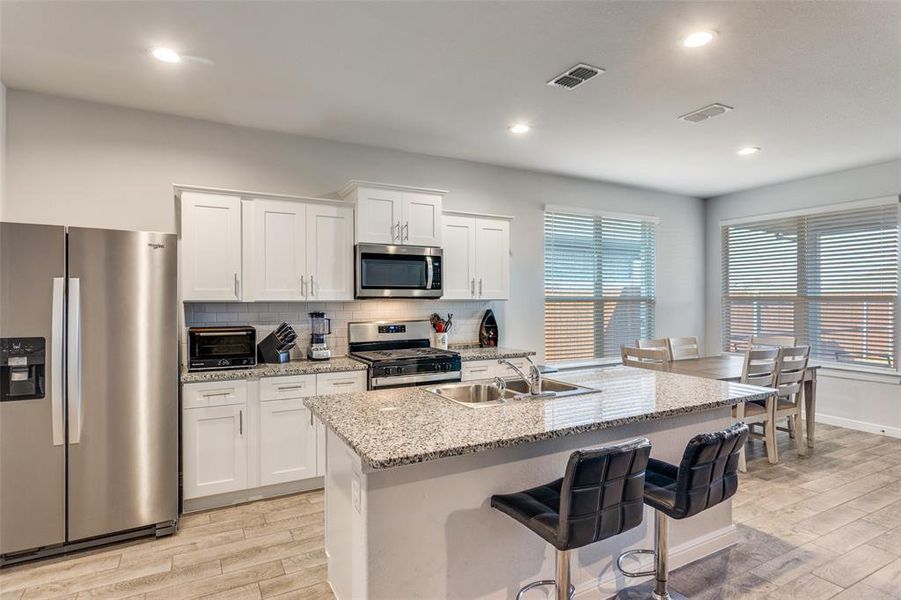 Furnished interior view inside a new home in , Fort Worth (Image 9). Furnished interior view inside a new home in , Fort Worth (Image 9).
