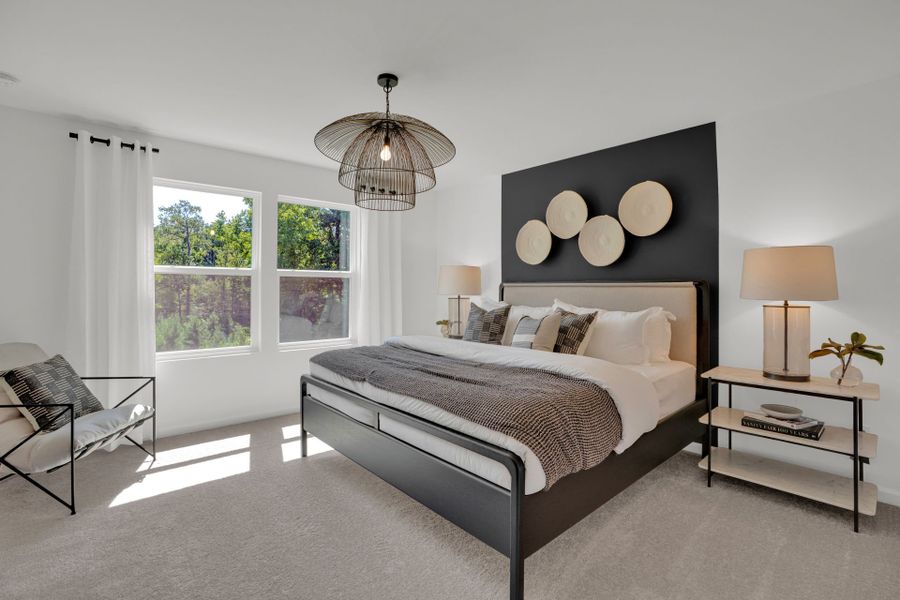 Furnished interior view inside a new home in Grand Arbor, Blythewood (Image 7).