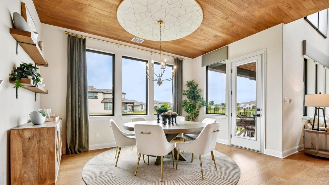 Model home photos of similar floorplans, not pictures of actual home.