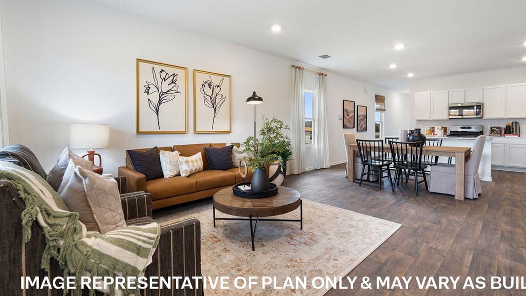 Furnished interior view inside a new home in Durango, Mustang Ridge (Image 5).