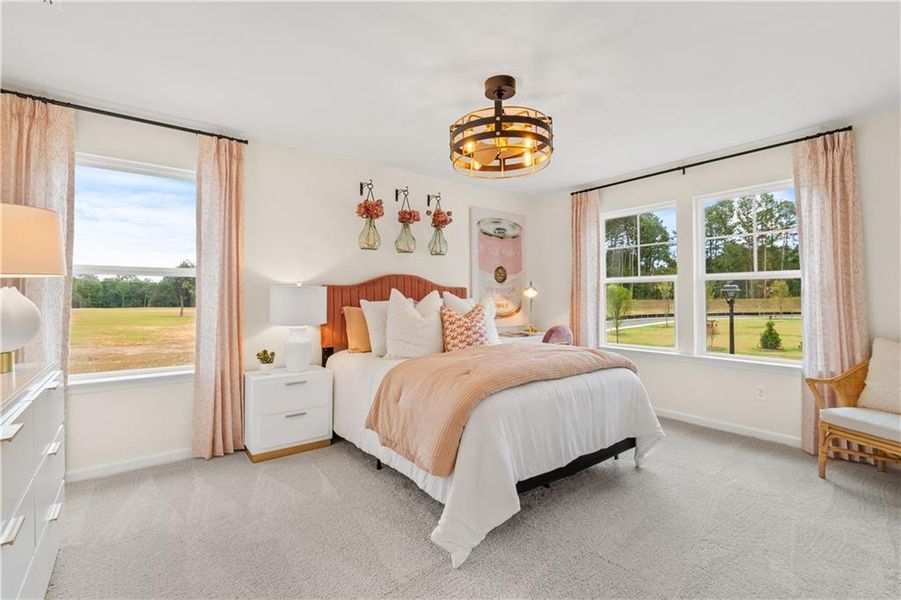 Furnished interior view inside a new home in Hamilton Lakes, Lawrenceville (Image 43).