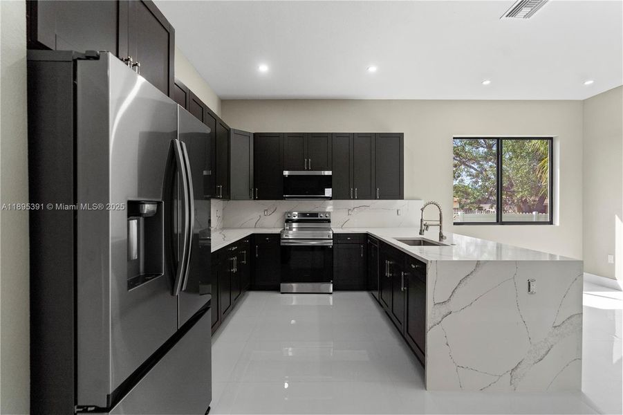 Furnished interior view inside a new home in , Oakland Park (Image 9). Furnished interior view inside a new home in , Oakland Park (Image 9).