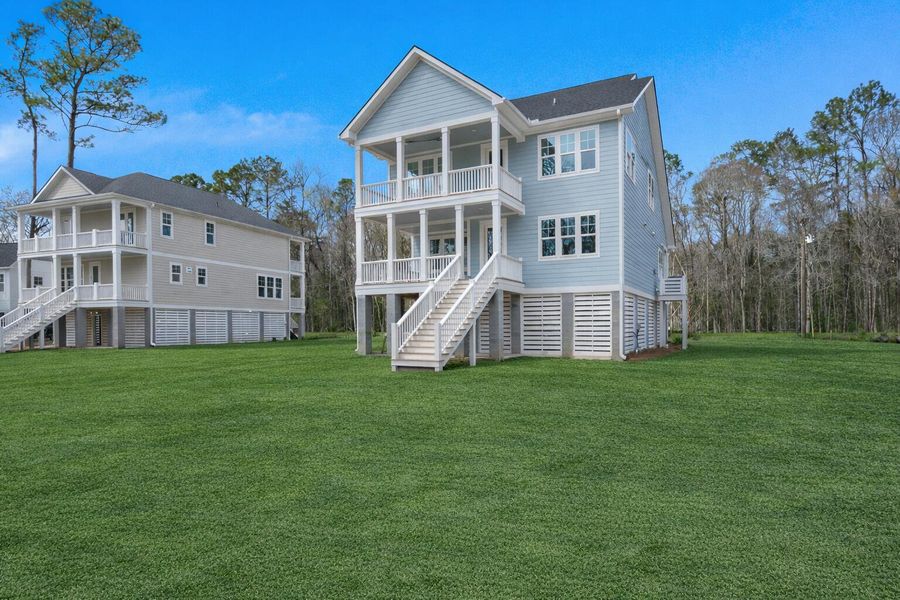 Exterior details and patio area of a home in , Moncks Corner (Image 22).