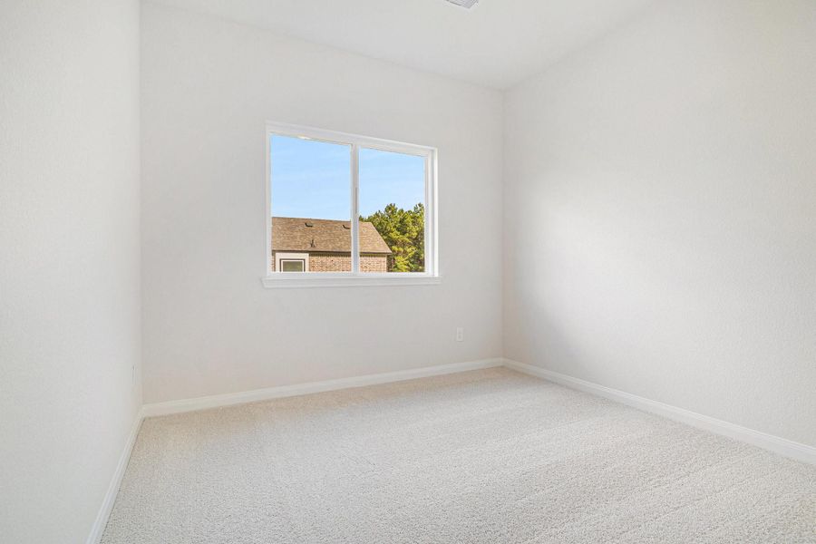 Spacious, unfurnished interior of a new home in Rose Hill Estates, Willis (Image 31). Spacious, unfurnished interior of a new home in Rose Hill Estates, Willis (Image 31).