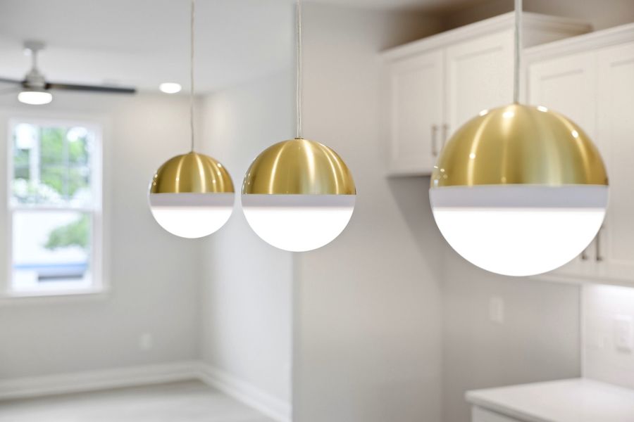 Representative interior finishes for a home built from the The Lofton by RobuckHomes in Downtown Wilmington Collective, Wilmington (Image 58).