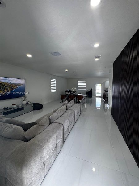 Furnished interior view inside a new home in Beacon at Galiano Pointe, Miami (Image 5). Furnished interior view inside a new home in Beacon at Galiano Pointe, Miami (Image 5).