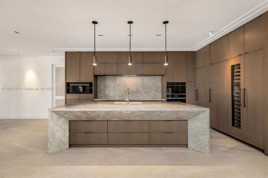 Furnished interior view inside a new home in , Miami (Image 6). Furnished interior view inside a new home in , Miami (Image 6).