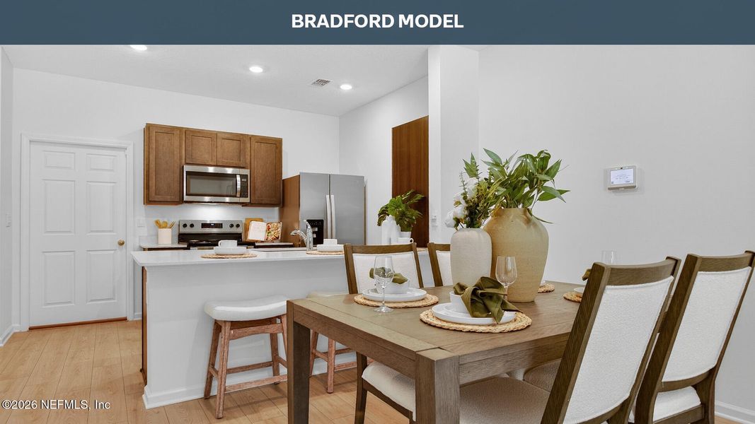 Furnished interior view inside a new home in Liberty Cove, Yulee (Image 10).