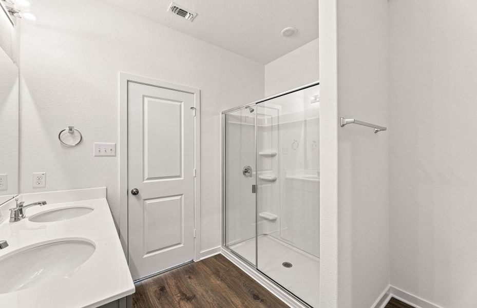 Furnished interior view inside a new home in Sonterra, Jarrell (Image 9).