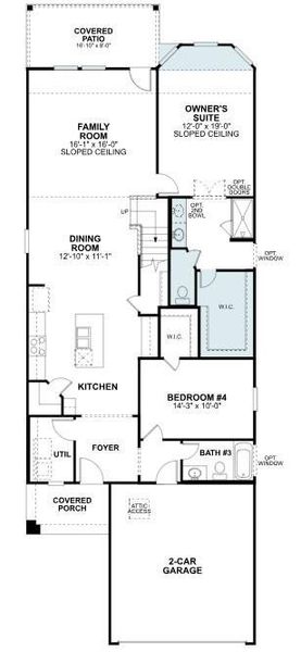 2D floor plan layout of this home in Moran Ranch, Willis, TX (Image 4). 2D floor plan layout of this home in Moran Ranch, Willis, TX (Image 4).