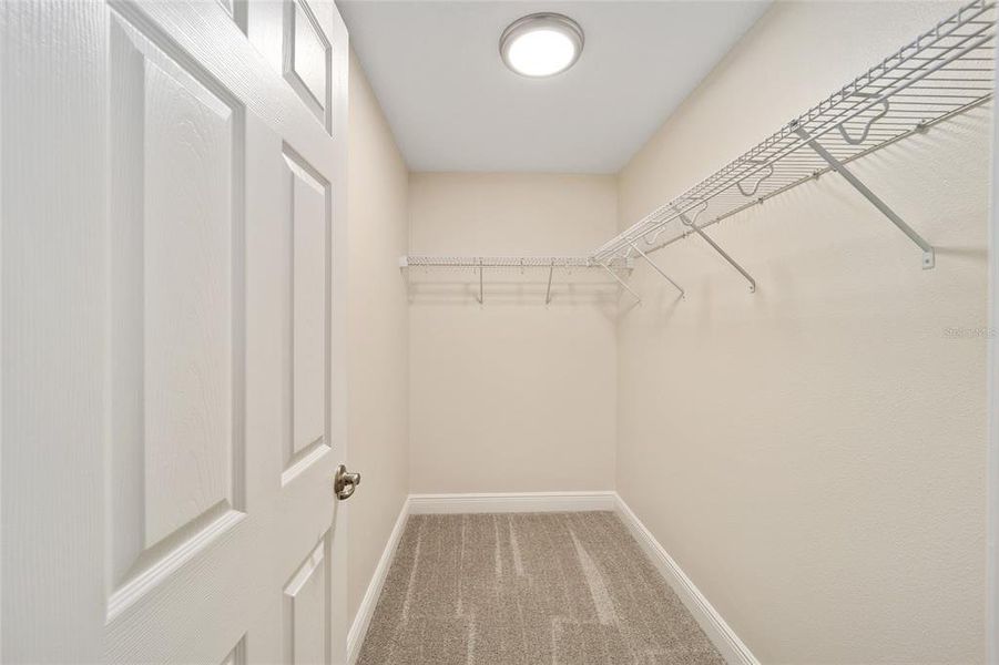 Walk in Closet in Primary Bedroom