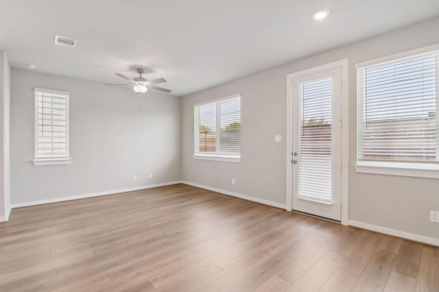 Photo is not of the actual home, but is an inspirational photo of builder’s model home and may depict options, furnishings, and/or decorator features that are not included