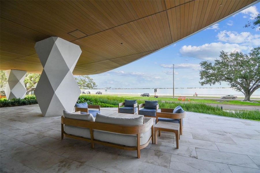 Exterior details and patio area of a home in , Tampa (Image 21). Exterior details and patio area of a home in , Tampa (Image 21).