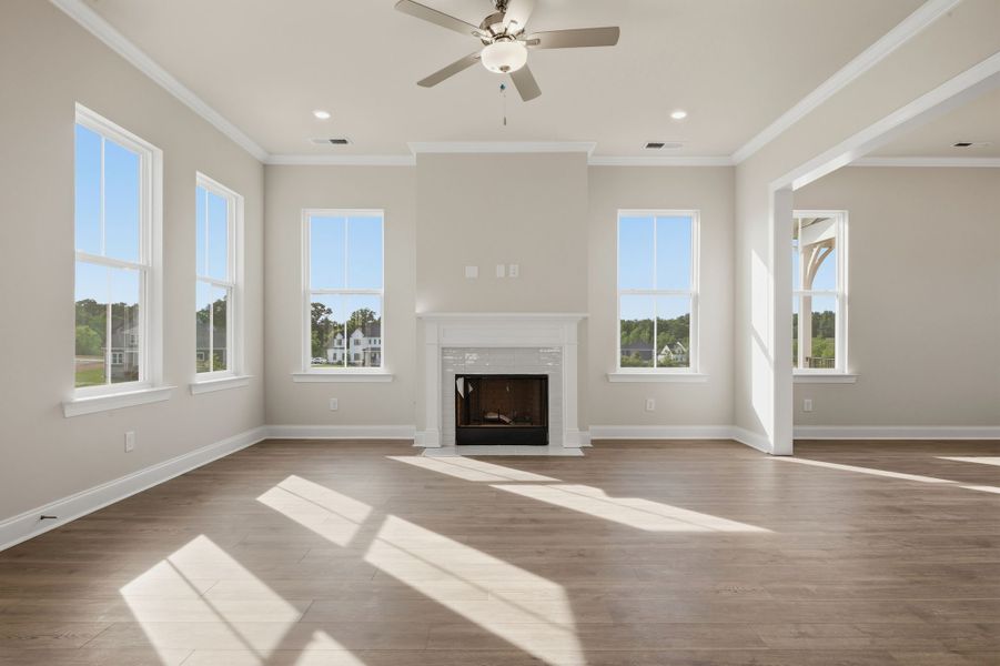 Spacious, unfurnished interior of a new home in Richvale Estates, Fairview (Image 22). Spacious, unfurnished interior of a new home in Richvale Estates, Fairview (Image 22).