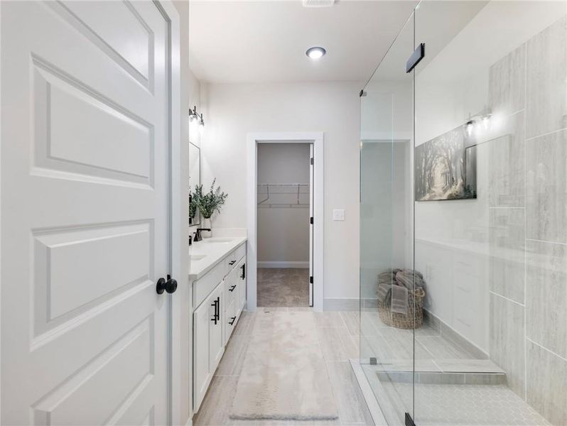 Furnished interior view inside a new home in Apalachee Overlook, Winder (Image 37).