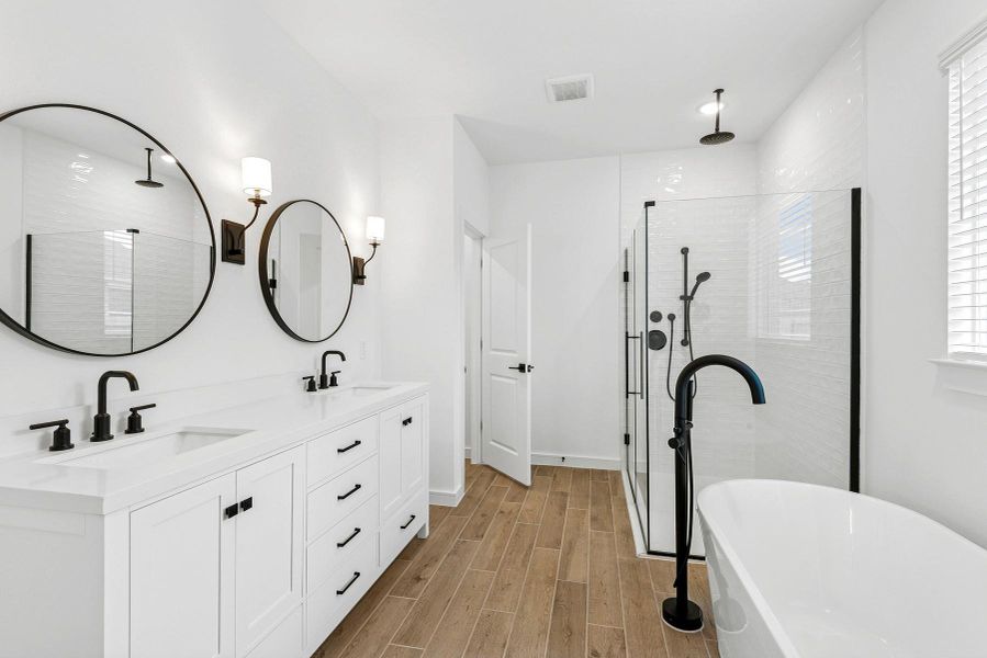 Relaxing primary bath (*Photo not of actual home and used for illustration purposes only.) Relaxing primary bath (*Photo not of actual home and used for illustration purposes only.)