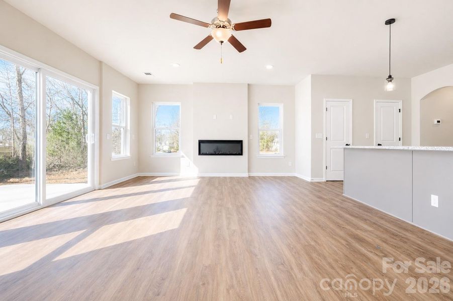 Spacious, unfurnished interior of a new home in , Charlotte (Image 6). Spacious, unfurnished interior of a new home in , Charlotte (Image 6).