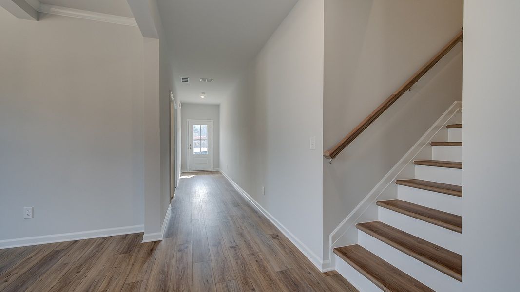 Furnished interior view inside a new home in Hamilton Lakes, Loganville (Image 8). Furnished interior view inside a new home in Hamilton Lakes, Loganville (Image 8).