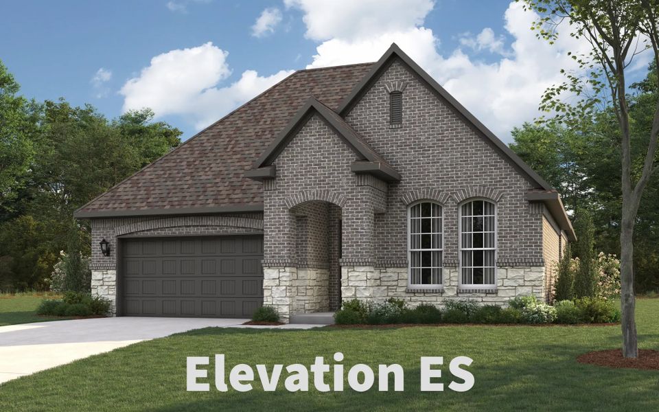 Representative exterior photo of a completed home built from the Ashlar by Stonehollow Homes in Meadow Vista, Anna, TX (Image 20).