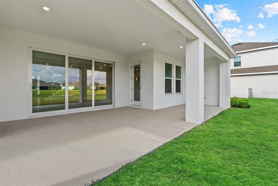 Exterior details and patio area of a home in Park East at Azario, Bradenton (Image 35). Exterior details and patio area of a home in Park East at Azario, Bradenton (Image 35).