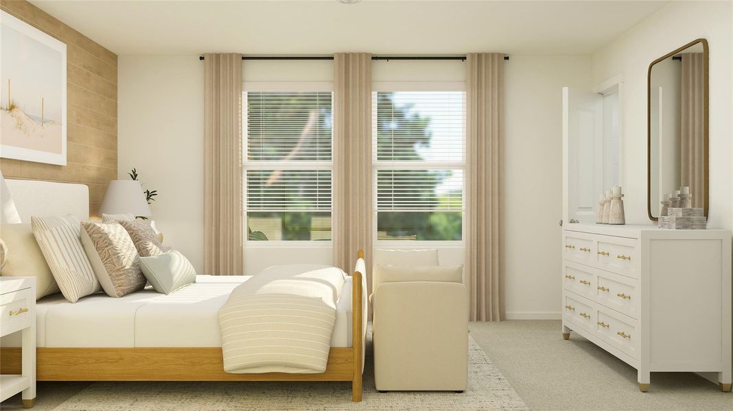 Furnished interior view inside a new home in Elm Creek, Elgin (Image 14).