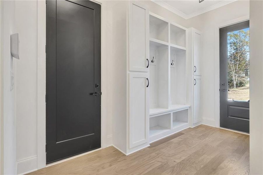 Furnished interior view inside a new home in , Brooks (Image 60).