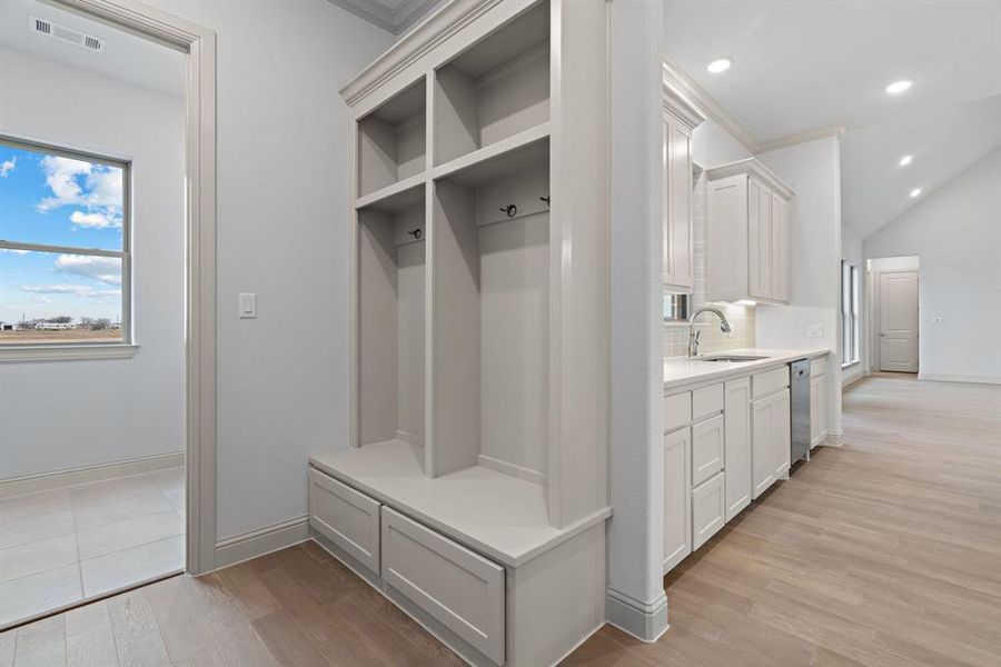 Furnished interior view inside a new home in , Decatur (Image 8).